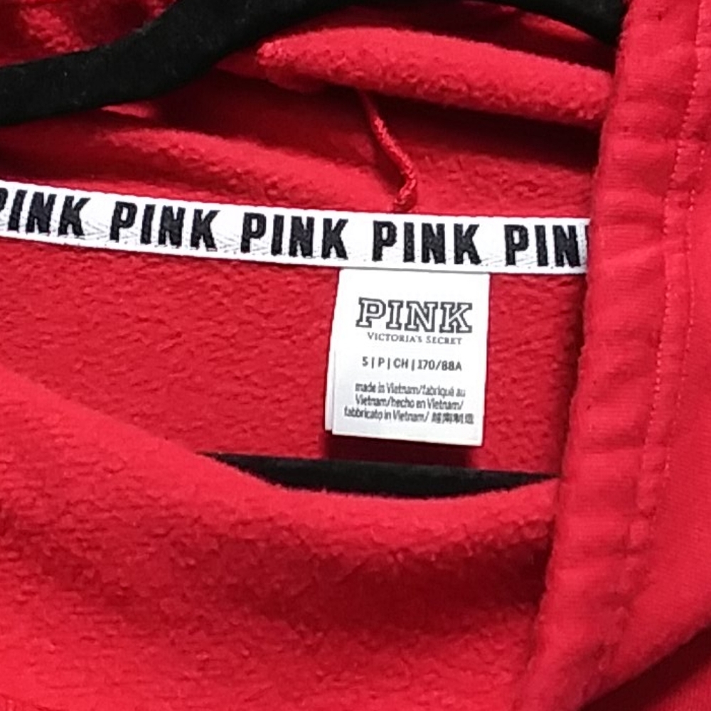 PINK cowl neck sweatshirt - Picture 2 of 5